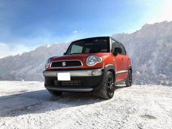 クロスビーで雪道爆走！！スノーモードの偉大さを実感！